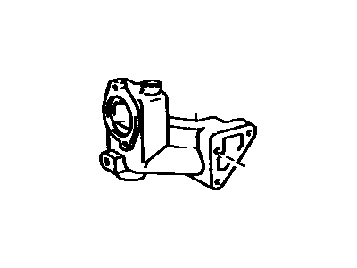 Toyota 16333-42030 Housing, Water Outlet