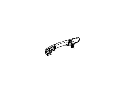 Toyota 69210-47040-G0 Handle Assembly, Front Door Outside, Left