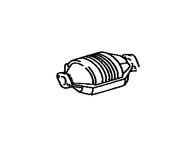 Toyota 18450-65010 Catalytic Converter Assembly
