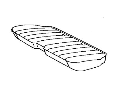 Toyota 71071-89216-13 Cover, Front Seat Cushion(For Bench Type)