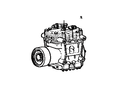 Toyota 88320-60041 Compressor