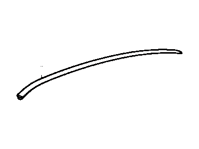 Toyota 75556-33010 Moulding, Roof Drip Side Finish, Center LH