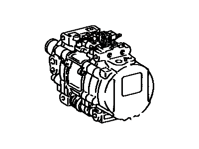 Toyota 88320-12700-84 REMAN A/C Compressor