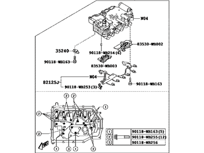 Toyota 35410-WB003 Body Assembly, TRANSMISS