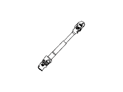 Toyota 45220-WB001 Shaft Assembly, Steering