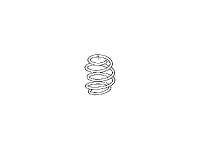 Toyota 48131-WB002 Spring, Coil, Front