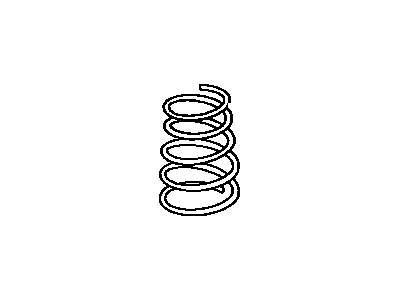 Toyota 48231-52G30 Spring, Coil, Rear