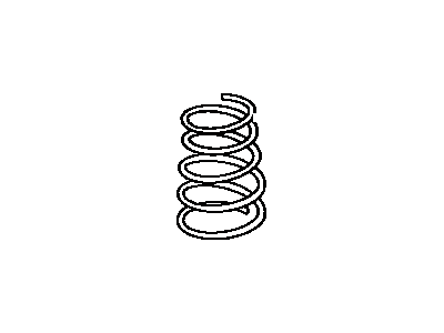 Toyota 48231-35320 Spring, Coil, Rear