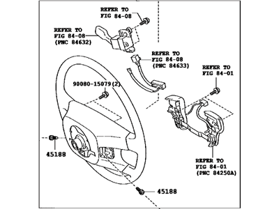 Toyota 45100-07284-B3 Wheel Assembly, Steering