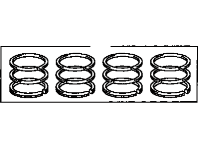 Toyota 13011-28120 Piston Ring Set