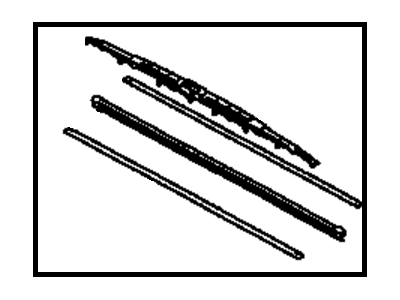 Toyota 85212-06020 Front Wiper Blade, Right