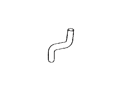 Toyota 87245-6A800 Hose, Rear Heater Water Inlet, A
