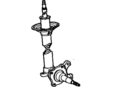 Toyota 48510-22200 Shock Absorber Assembly Front Right