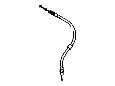 Toyota 35520-33010 Cable Assembly, Throttle
