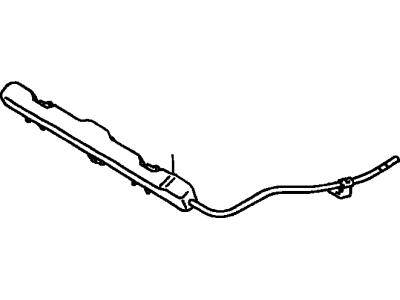Toyota 23807-22010 Pipe Sub-Assy, Fuel Delivery