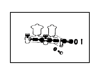 Toyota 04493-20090 Brake Master Cylinder Repair Kit