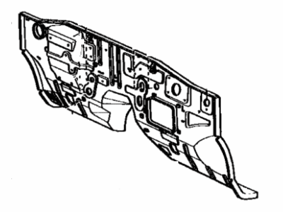 Toyota 55101-20220 Panel Sub-Assembly, Dash