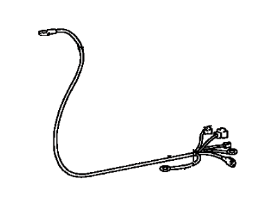 Toyota 82021-20020 Cable, Battery To Starter