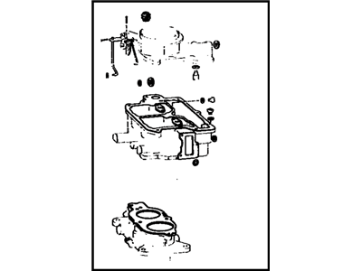Toyota 04212-26030 Gasket Kit, Carburetor