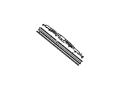 Toyota 85212-04030 Front Wiper Blade, Right