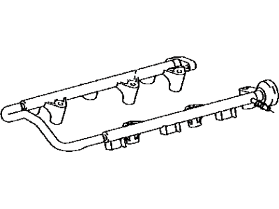 Toyota 23807-75050 Pipe Sub-Assy, Fuel Delivery