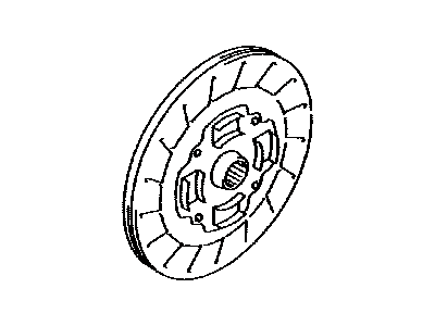 Toyota 31250-33040 Disc Assembly, Clutch