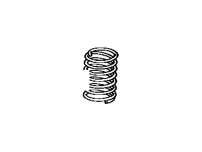 Toyota 48231-28180 Spring, Coil, Rear