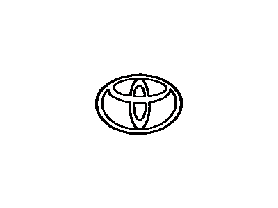Toyota 90975-02037 Symbol Emblem