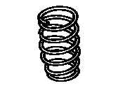 OEM Toyota Land Cruiser Spring, Coil, Rear - 48231-6A120