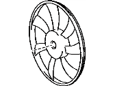 OEM Toyota Tercel Fan Blade - 16361-74070
