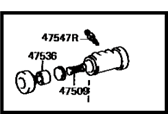 OEM Toyota Camry Cylinder Assembly, Rear Wheel Brake - 47570-32020