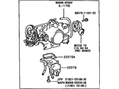 OEM Toyota Avalon Throttle Body Assembly - 22210-0A050