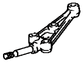 OEM Toyota Shaft, Lower Arm, RH - 48641-20070