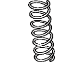 OEM Toyota Paseo Coil Spring - 48231-16470