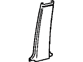 Toyota 62413-60010-03 Garnish, Center Pillar