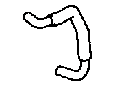 Toyota 16281-46020 Hose, Water By-Pass