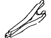 Toyota 31204-14060 Fork Sub-Assembly, Clutch Release