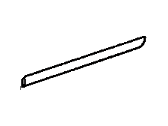 Toyota 75741-33180-J3 Moulding, Rear Door, Outside