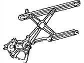 Toyota 69802-60010 Regulator Sub-Assembly
