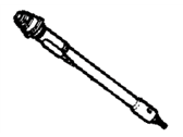 Toyota 86353-14332 Rod Sub-Assembly, W/Cable&Drum