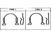 Toyota 31232-20020 Clip, Release Bearing
