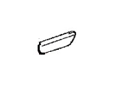 Toyota 75741-42070-A1 Moulding, Rear Door, Outside