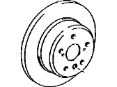Toyota 42431-33080 Disc, Rear