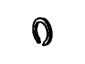 Toyota 90520-25003 Ring, Shaft Snap