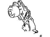 Toyota 16100-69405 Pump Assembly, Water
