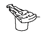 Toyota 19102-11031 Rotor Sub-Assembly, Distributor