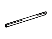 Toyota 75742-12840-13 Moulding, Rear Door, Outside