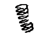 Toyota 90905-01084 Spring, Compression
