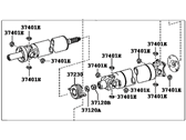 Toyota 37100-0C211 Shaft Assembly, Propeller