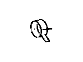 Toyota 90466-A0026 Clip, Hose